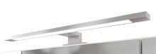 Waschtisch-Set >Villach< (B/H/T: 120x200x47 cm) in matt grau aus MDF