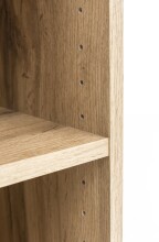 Hängeschrank >Kaprun< (B/H/T: 30x64x20 cm) in wotaneiche - 30x64x20 (BxHxT)