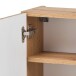 Hängeschrank >Kaprun< (B/H/T: 30x64x20 cm) in wotaneiche - 30x64x20 (BxHxT)