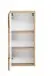Hängeschrank >Kaprun< (B/H/T: 30x64x20 cm) in wotaneiche - 30x64x20 (BxHxT)