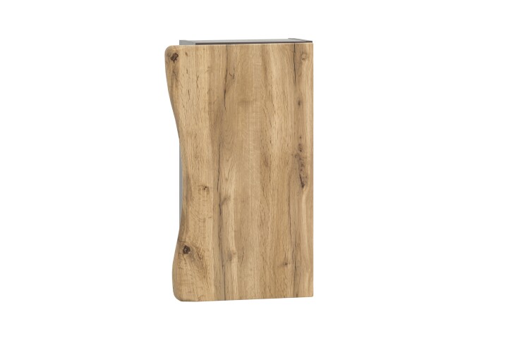 Hängeschrank >Kaprun< (B/H/T: 30x64x20 cm) in graphit aus MDF - 30x64x20 (BxHxT)