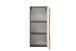 Hängeschrank >Kaprun< (B/H/T: 30x64x20 cm) in graphit aus MDF - 30x64x20 (BxHxT)