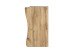 Hängeschrank >Kaprun< (B/H/T: 30x64x20 cm) in graphit aus MDF - 30x64x20 (BxHxT)