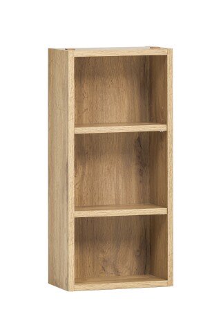 Hängeregal >Kaprun< (B/H/T: 30x64x18 cm) in wotaneiche - 30x64x18cm (BxHxT)