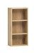 Hängeregal >Kaprun< (B/H/T: 30x64x18 cm) in wotaneiche - 30x64x18cm (BxHxT)