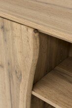 Hängeschrank >Kaprun< (B/H/T: 60x64x20 cm) in wotaneiche - 60x64x20 (BxHxT)