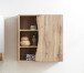 Hängeschrank >Kaprun< (B/H/T: 60x64x20 cm) in wotaneiche - 60x64x20 (BxHxT)