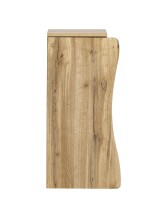 Waschbeckenunterschrank >Kaprun< (B/H/T: 37x79x35 cm) in wotaneiche aus MDF
