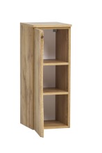 Waschbeckenunterschrank >Kaprun< (B/H/T: 37x79x35 cm) in wotaneiche aus MDF