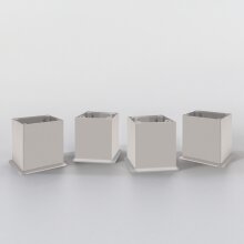 Waschbeckenunterschrank >Kaprun< (B/H/T: 37x79x35 cm) in graphit aus MDF