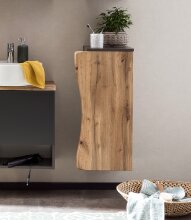 Waschbeckenunterschrank >Kaprun< (B/H/T: 37x79x35 cm) in graphit aus MDF
