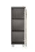 Waschbeckenunterschrank >Kaprun< (B/H/T: 37x79x35 cm) in graphit aus MDF