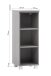 Regal >Kaprun< (B/H/T: 30x79x35 cm) in wotaneiche - 30x79x35cm (BxHxT)