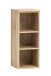Regal >Kaprun< (B/H/T: 30x79x35 cm) in wotaneiche - 30x79x35cm (BxHxT)