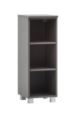 Regal >Kaprun< (B/H/T: 30x79x35 cm) in graphit - 30x79x35cm (BxHxT)
