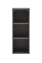Regal >Kaprun< (B/H/T: 30x79x35 cm) in graphit - 30x79x35cm (BxHxT)