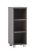 Regal >Kaprun< (B/H/T: 30x79x35 cm) in graphit - 30x79x35cm (BxHxT)