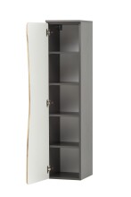 Midischrank >Kaprun< (B/H/T: 37x130x35 cm) in graphit - 37x130x35 (BxHxT)
