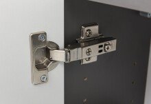 Midischrank >Kaprun< (B/H/T: 37x130x35 cm) in graphit - 37x130x35 (BxHxT)