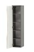 Midischrank >Kaprun< (B/H/T: 37x130x35 cm) in graphit - 37x130x35 (BxHxT)