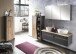 Midischrank >Kaprun< (B/H/T: 37x130x35 cm) in graphit - 37x130x35 (BxHxT)