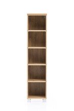 Wandregal >Kaprun< (B/H/T: 30x130x35 cm) in wotaneiche - 30x130x35cm (BxHxT)