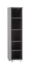 Wandregal >Kaprun< (B/H/T: 30x130x35 cm) in graphit...