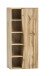 Midischrank >Kaprun< (B/H/T: 60x130x35 cm) in wotaneiche - 60x130x35 (BxHxT)