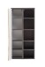 Midischrank >Kaprun< (B/H/T: 60x130x35 cm) in graphit - 60x130x35 (BxHxT)