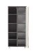 Midischrank >Kaprun< (B/H/T: 60x130x35 cm) in graphit - 60x130x35 (BxHxT)