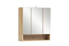 Badezimmerspiegelschrank >Kaprun< (B/H/T: 60x64x20...