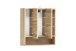 Badezimmerspiegelschrank >Kaprun< (B/H/T: 60x64x20 cm) in wotaneiche