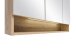 Badezimmerspiegelschrank >Kaprun< (B/H/T: 60x64x20 cm) in wotaneiche