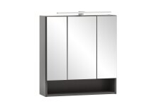 Badezimmerspiegelschrank >Kaprun< (B/H/T: 60x64x20...