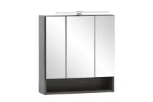 Badezimmerspiegelschrank >Kaprun< (B/H/T: 60x64x20...