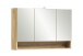 Badezimmerspiegelschrank >Kaprun< (B/H/T: 100x64x20 cm) in wotaneiche