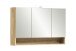 Badezimmerspiegelschrank >Kaprun< (B/H/T: 100x64x20 cm) in wotaneiche