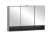 Badezimmerspiegelschrank >Kaprun< (B/H/T: 100x64x20 cm) in graphit