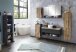Badezimmerspiegelschrank >Kaprun< (B/H/T: 100x64x20 cm) in graphit