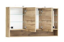 Badezimmerspiegelschrank >Kaprun< (B/H/T: 120x64x20...
