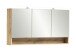 Badezimmerspiegelschrank >Kaprun< (B/H/T: 120x64x20 cm) in wotaneiche