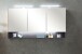 Badezimmerspiegelschrank >Kaprun< (B/H/T: 120x64x20 cm) in graphit