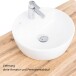 Waschtisch-Set >Kaprun< (B/H/T: 61x55x47 cm) in graphit - 61x55x47 (BxHxT)