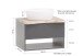Waschtisch-Set >Kaprun< (B/H/T: 61x55x47 cm) in graphit - 61x55x47 (BxHxT)