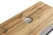 Waschtisch-Set >Kaprun< (B/H/T: 101x55x47 cm) in wotaneiche - 101x55x47 (BxHxT)