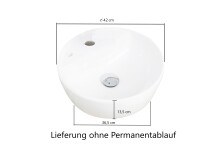 Waschtisch-Set >Kaprun< (B/H/T: 121x55x47 cm) in wotaneiche - 121x55x47 (BxHxT)