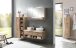 Waschtisch-Set >Kaprun< (B/H/T: 121x55x47 cm) in wotaneiche - 121x55x47 (BxHxT)