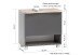 Waschtisch-Set >Kaprun< (B/H/T: 61x55x47 cm) in wotaneiche - 61x55x47 (BxHxT)