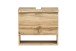 Waschtisch-Set >Kaprun< (B/H/T: 61x55x47 cm) in wotaneiche - 61x55x47 (BxHxT)