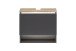 Waschtisch-Set >Kaprun< (B/H/T: 61x55x47 cm) in graphit - 61x55x47 (BxHxT)